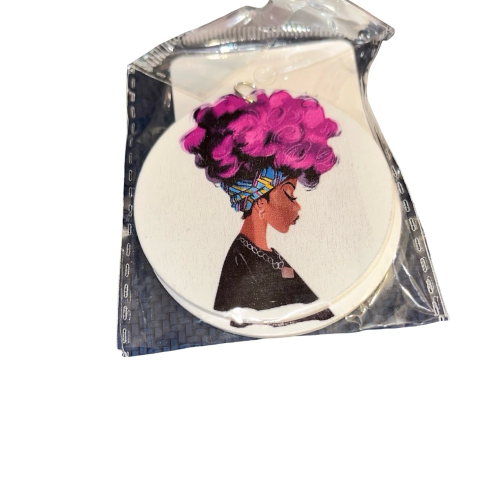 Elegant Pink and Black Floral Earrings
